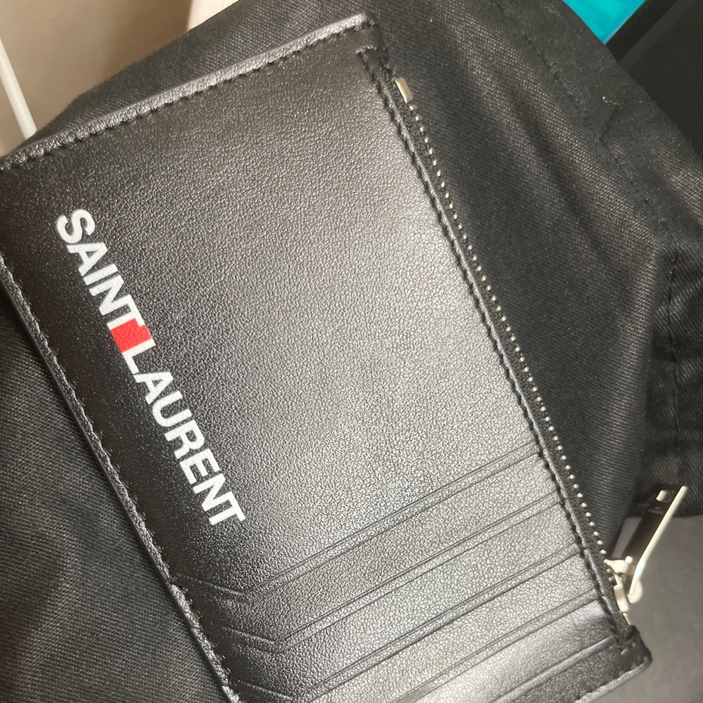 YSL CREDIT CARD CASE